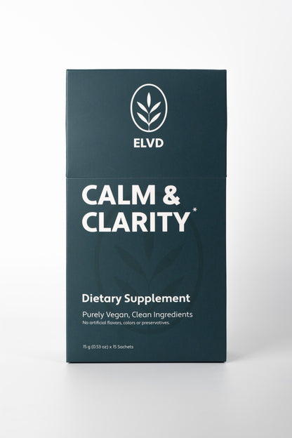 Calm & Clarity | Daily Gel Supplement to Support Calm & Mental Clarity | Vegan, Non-GMO, No Artificial Sweeteners