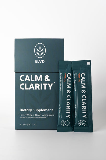 Calm & Clarity | Daily Gel Supplement to Support Calm & Mental Clarity | Vegan, Non-GMO, No Artificial Sweeteners